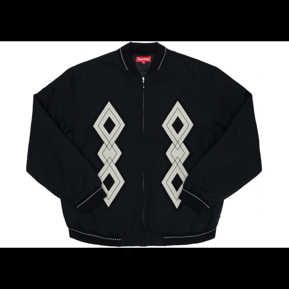 Supreme Other - SUPREME diamond rayon bomber